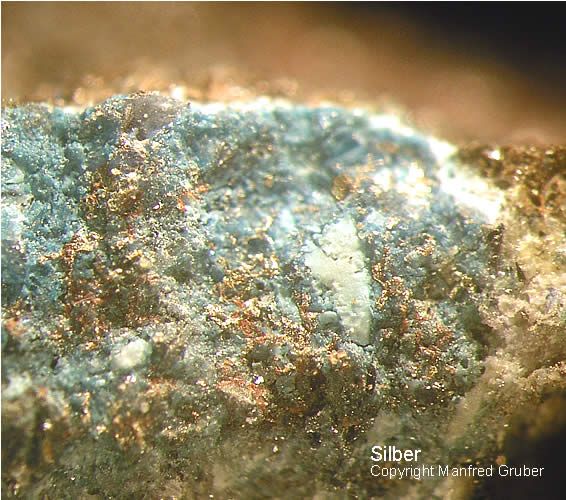 Sauerland Mineralien Altena Breitenhagen Silber