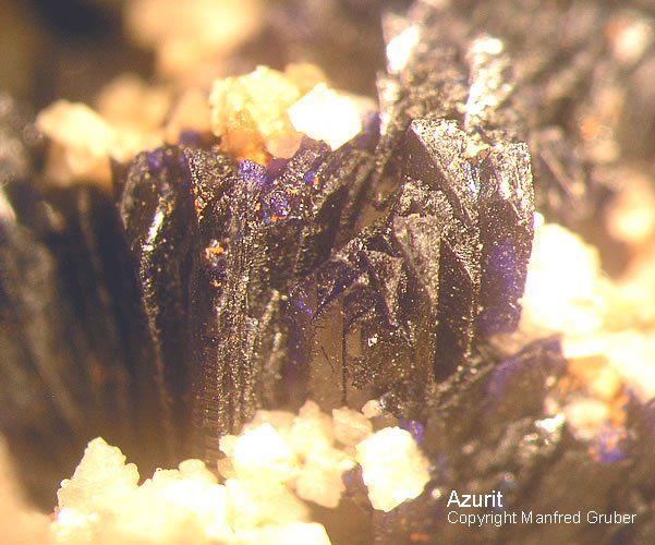 Hessen Mineralien Altenmittlau Azurit