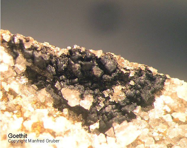 Hessen Mineralien Altenmittlau Goethit