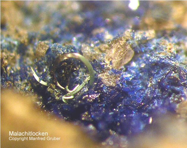 Hessen Mineralien Altenmittlau Malachit