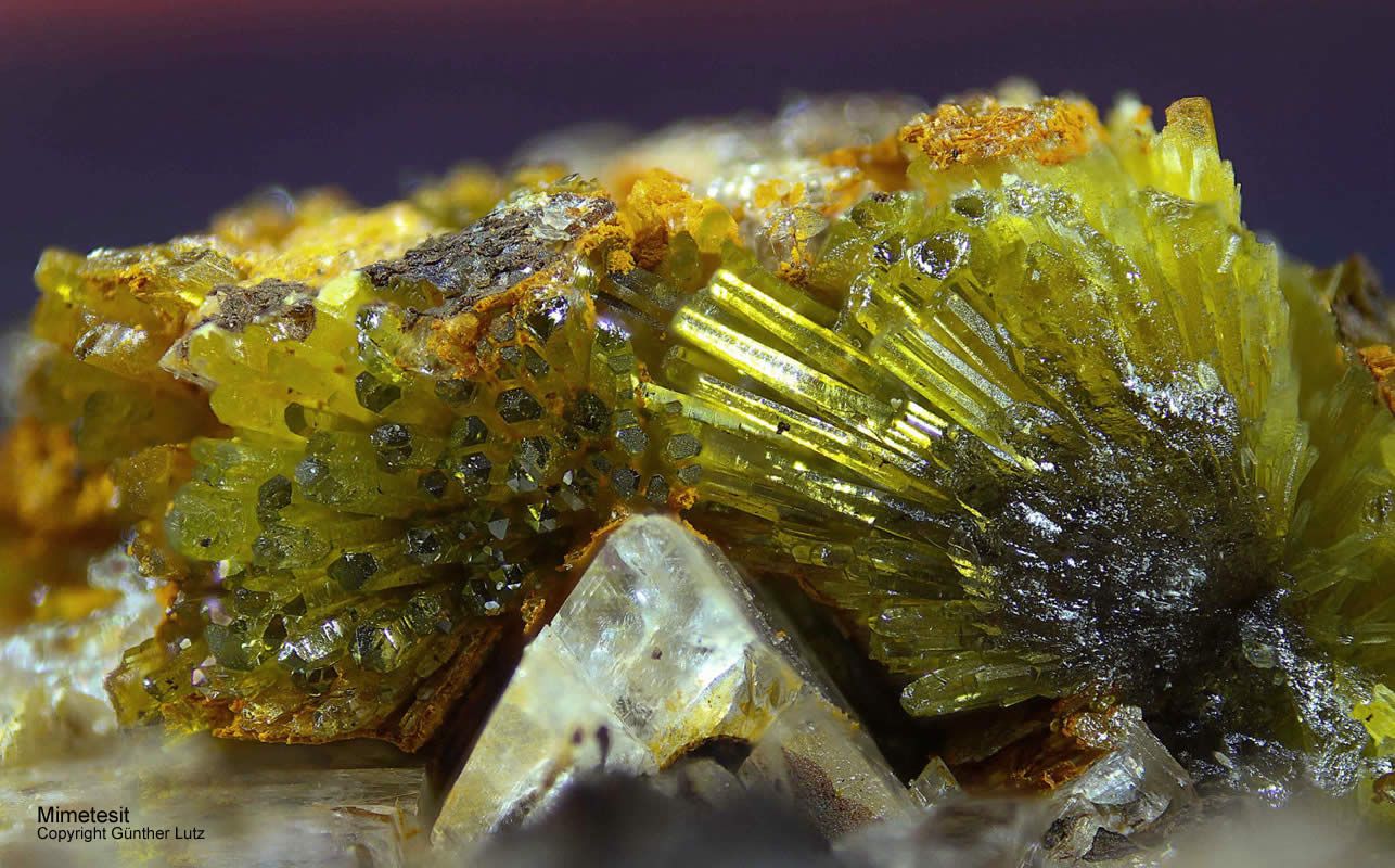 Hessen Mineralien Altenmittlau Mimetesit