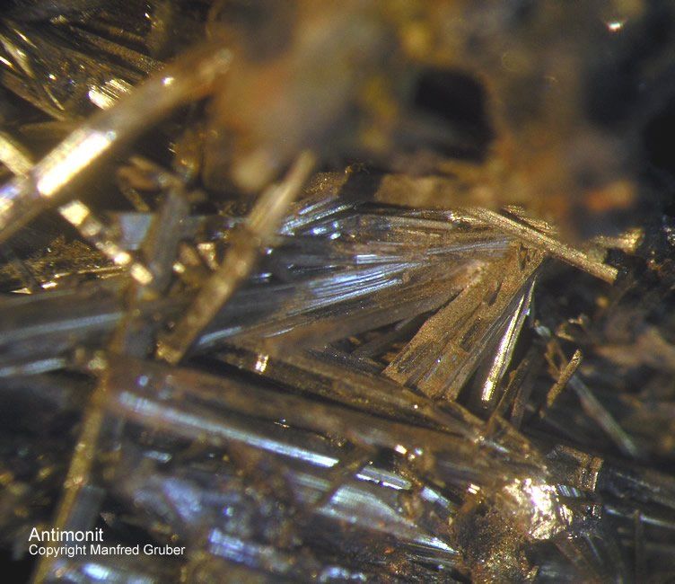 Sauerland Mineralien Arnsberg A46 Antimon