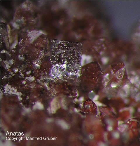 Schwarzwald Mineralien Artenberg Anatas