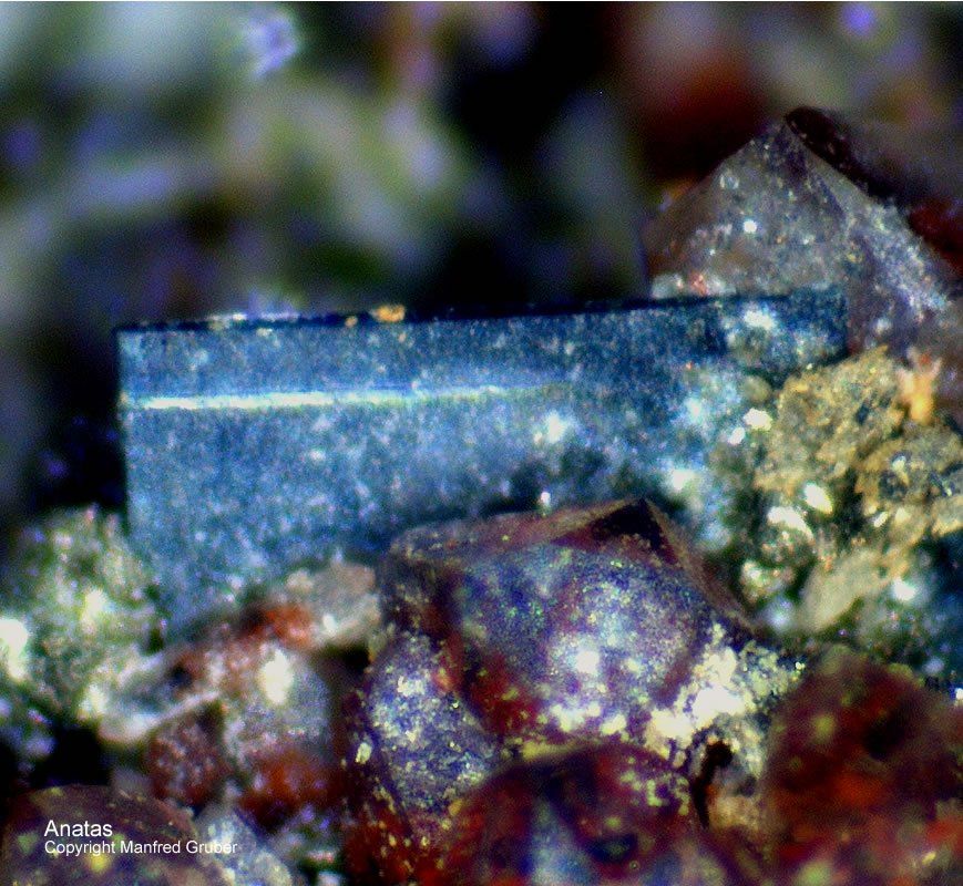 Schwarzwald Mineralien Artenberg Anatas