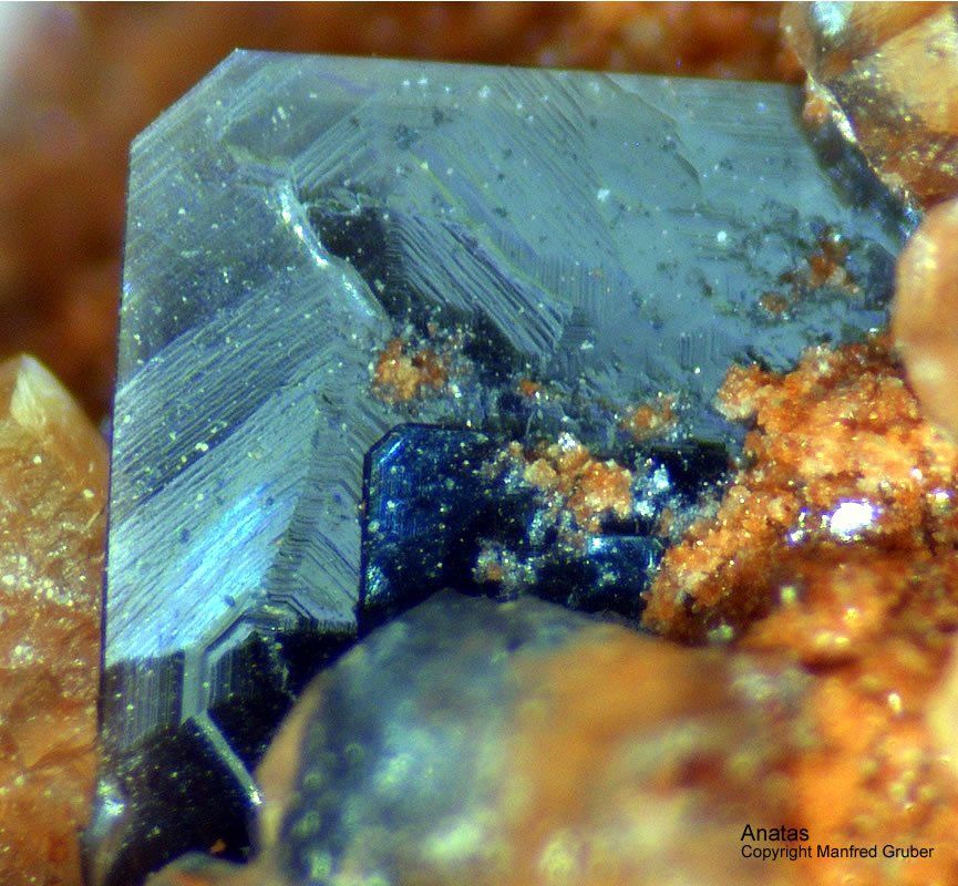 Schwarzwald Mineralien Artenberg Anatas