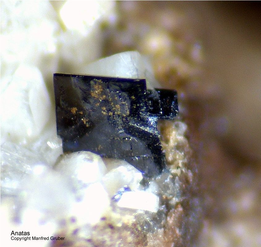 Schwarzwald Mineralien Artenberg Anatas