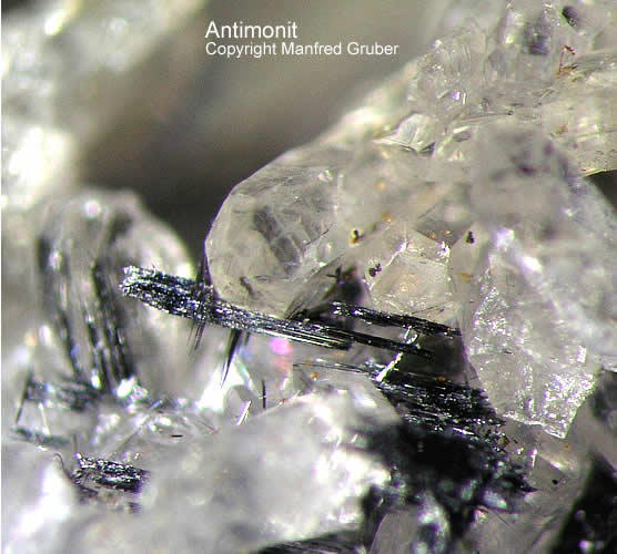 Schwarzwald Mineralien Artenberg Antimonit