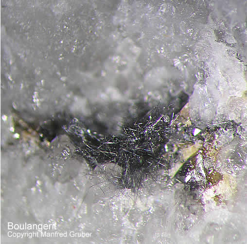 Schwarzwald Mineralien Artenberg Boulangerit