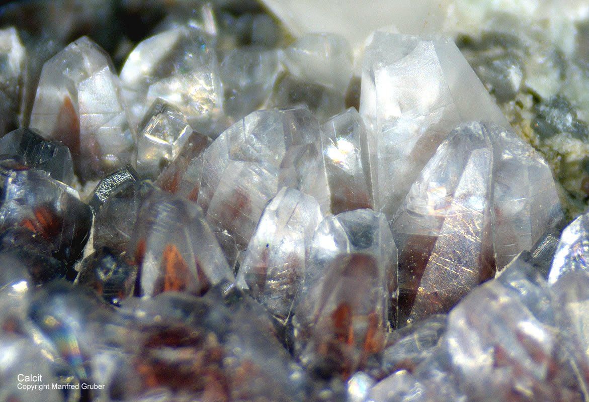 Schwarzwald Mineralien Artenberg Calcit