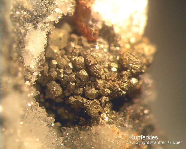 Schwarzwald Mineralien Artenberg Kupferkies