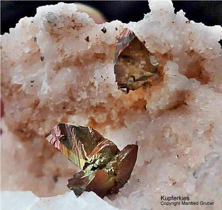 Schwarzwald Mineralien Artenberg Kupferkies