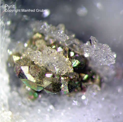 Schwarzwald Mineralien Artenberg Pyrit