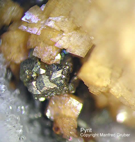 Schwarzwald Mineralien Artenberg Pyrit