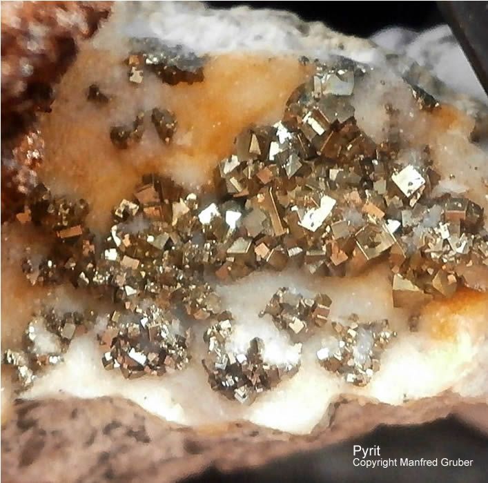 Schwarzwald Mineralien Artenberg Pyrit