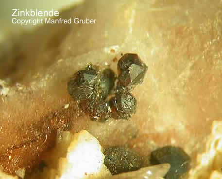 Schwarzwald Mineralien Artenberg Zinkblende
