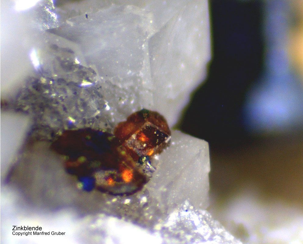 Schwarzwald Mineralien Artenberg Zinkblende