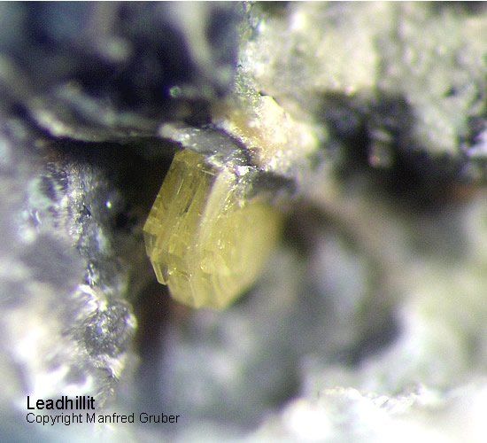 Schwarzwald Mineralien Badenweiler leadhillit