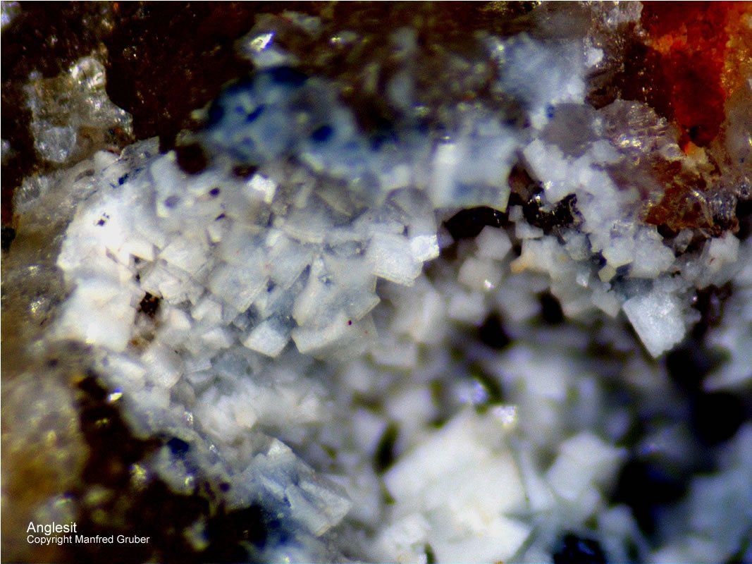 Schwarzwald Mineralien Badenweiler Anglesit