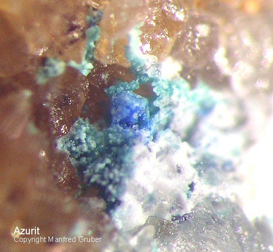 Schwarzwald, Badenweiler, Azurit