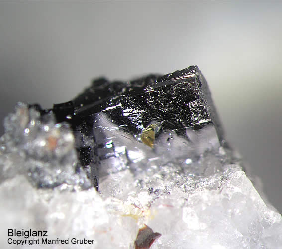 Schwarzwald Mineralien Badenweiler Bleiglanz