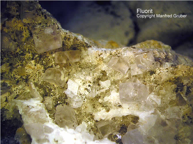 Schwarzwald Mineralien Badenweiler Fluorit