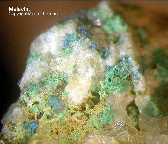 Schwarzwald Mineralien Badenweiler Malachit
