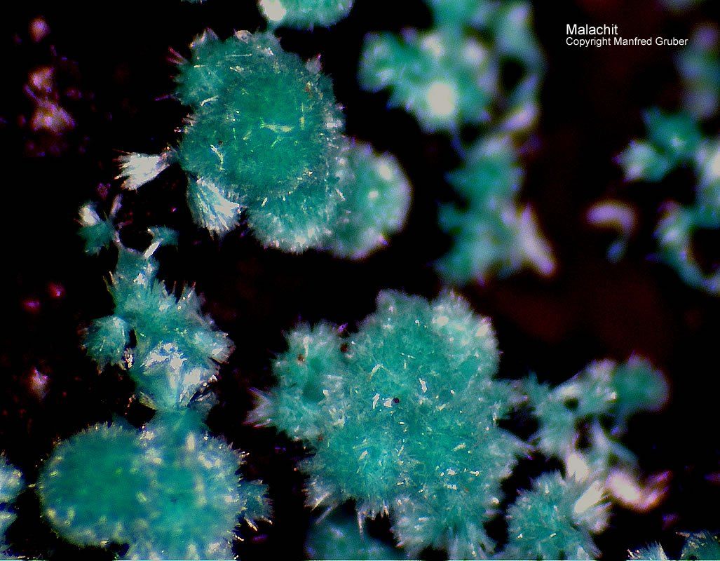 Schwarzwald Mineralien Badenweiler Malachit