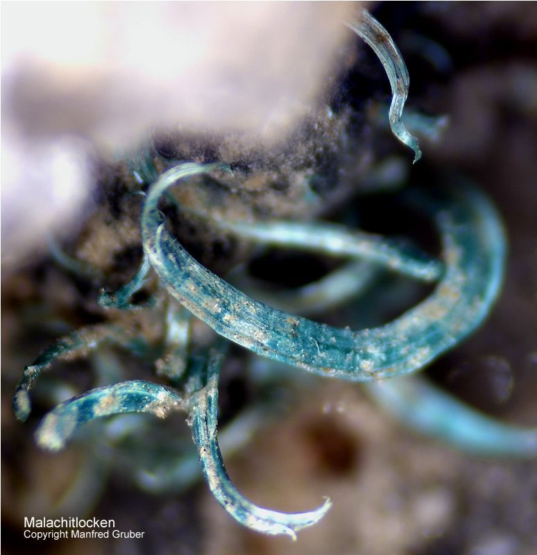 Schwarzwald Mineralien Badenweiler Malachit