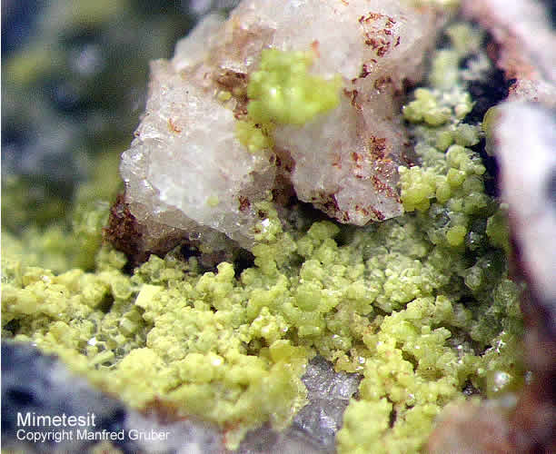 Schwarzwald Mineralien Badenweiler Mimetesit