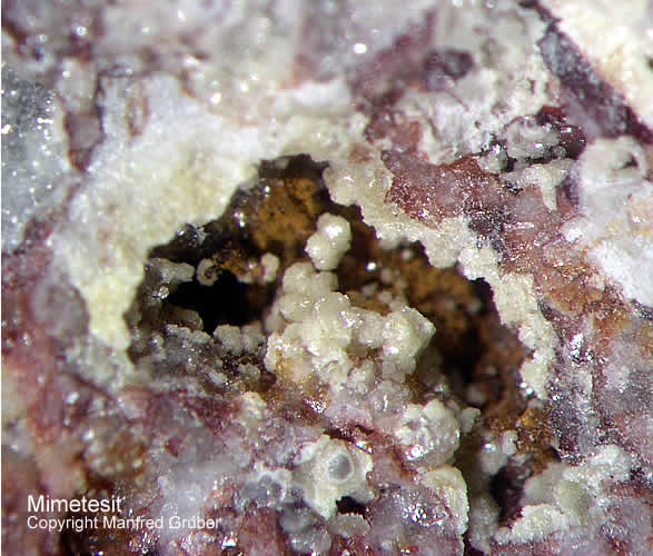 Schwarzwald Mineralien Badenweiler Mimetesit