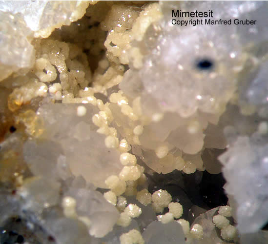 Schwarzwald Mineralien Badenweiler Mimetesit
