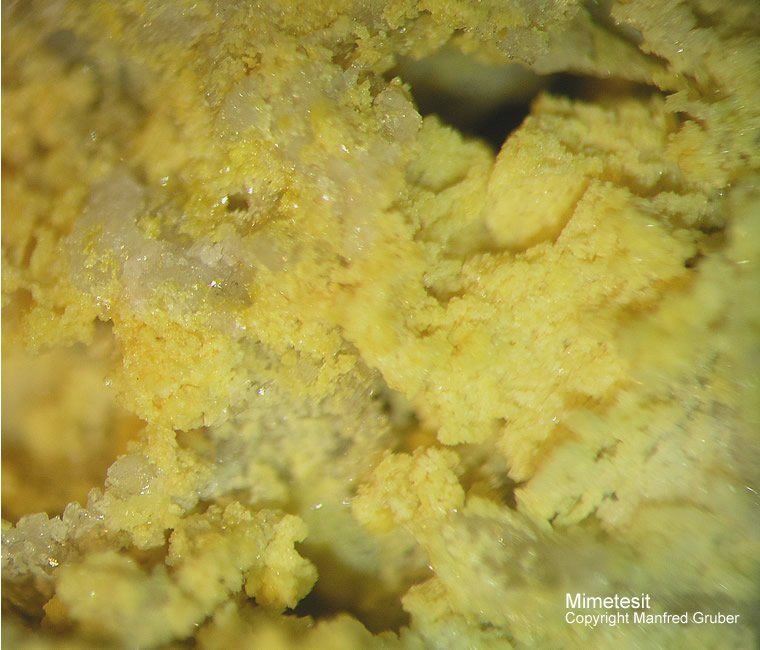 Schwarzwald Mineralien Badenweiler Mimetesit