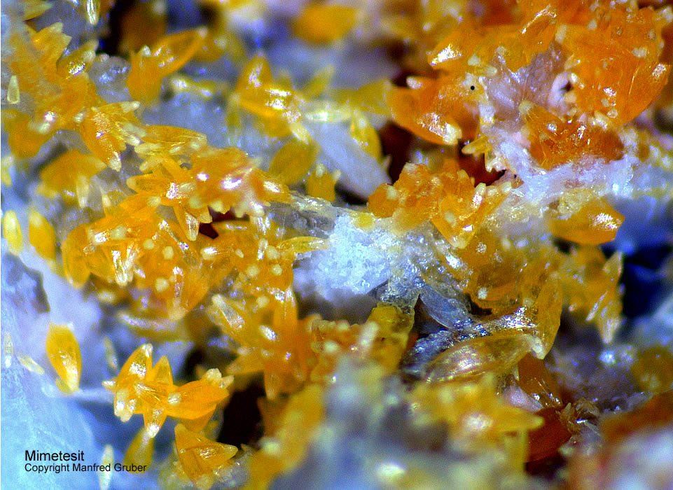 Schwarzwald Mineralien Badenweiler Mimetesit