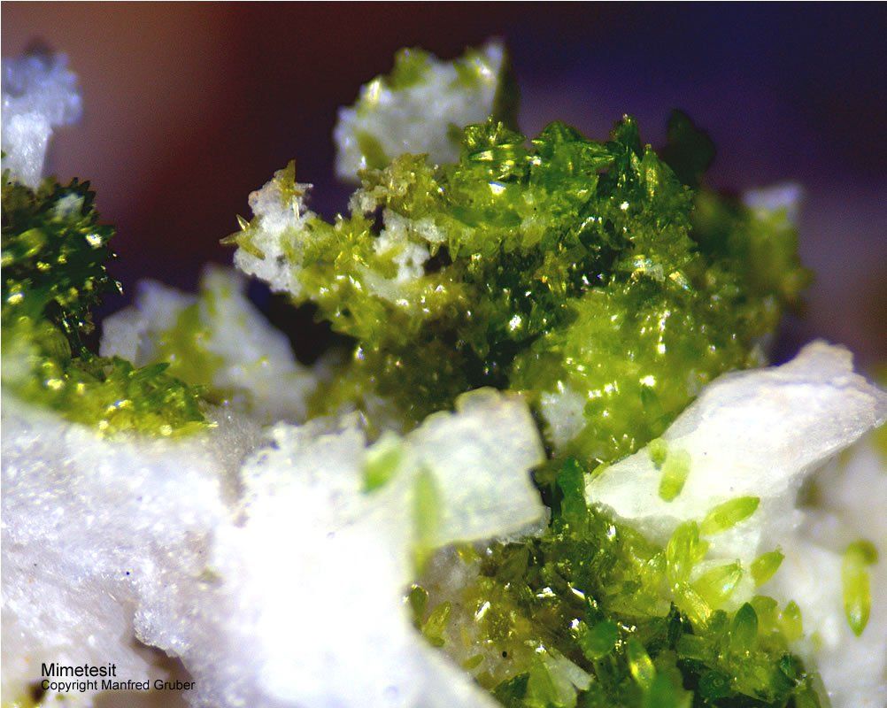 Schwarzwald Mineralien Badenweiler Mimetesit