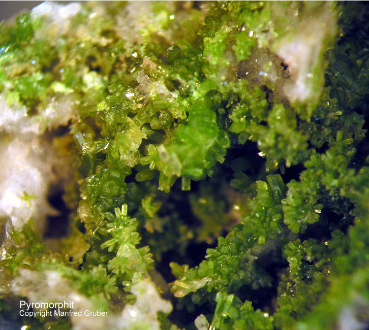 Schwarzwald Mineralien Badenweiler Pyromorphit