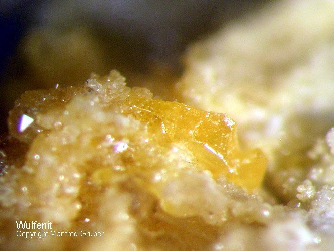 Schwarzwald Mineralien Badenweiler Wulfenit