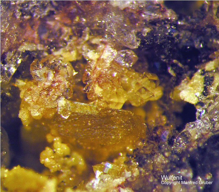 Schwarzwald Mineralien Badenweiler Wulfenit