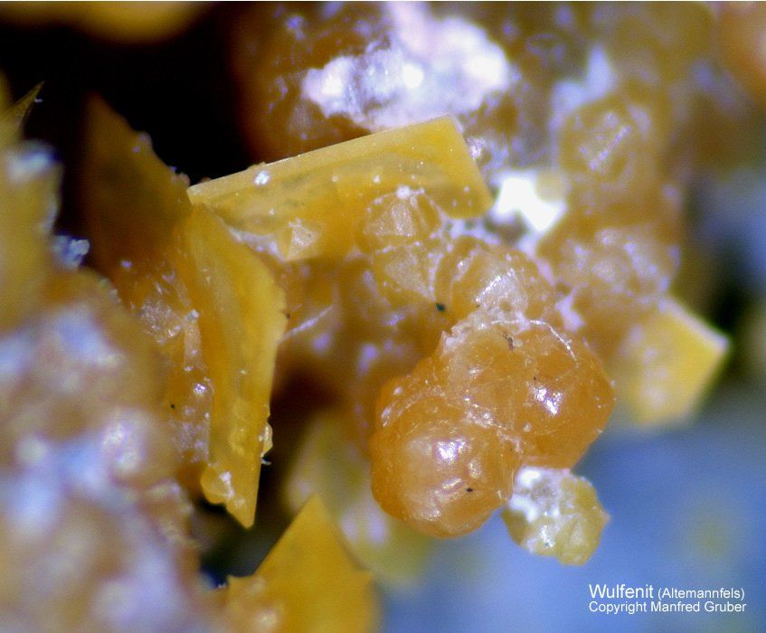 Schwarzwald Mineralien Badenweiler Wulfenit