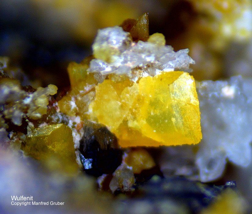 Schwarzwald Mineralien Badenweiler Wulfenit