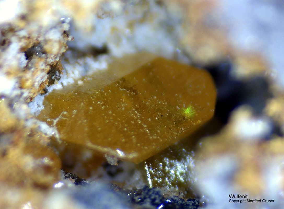 Schwarzwald Mineralien Badenweiler Wulfenit