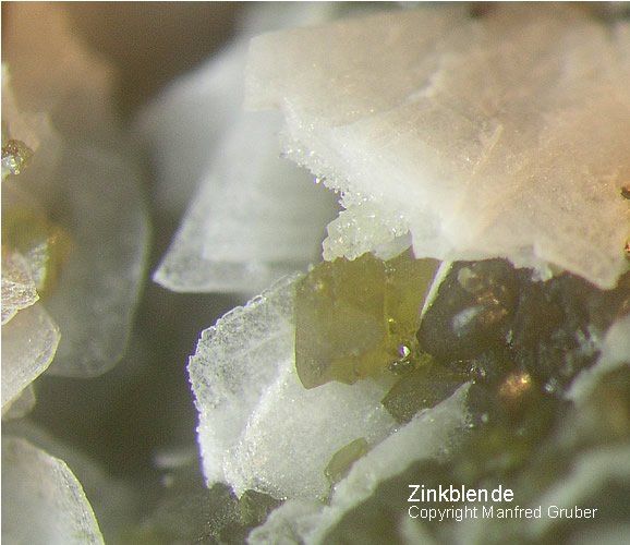 Schwarzwald Mineralien Badenweiler Zinkblende