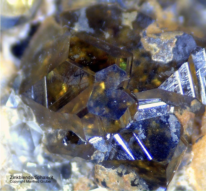 Schwarzwald Mineralien Badenweiler Zinkblende