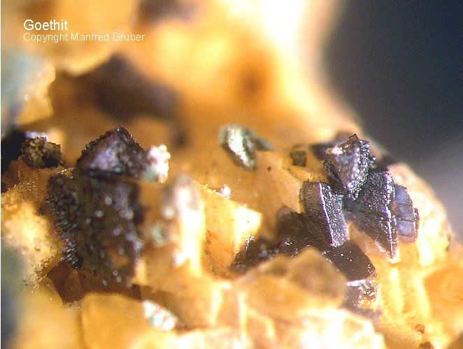 Sauerland Mineralien Becke Oese Goethit