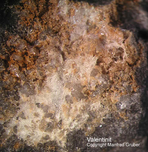 Sauerland Mineralien Caspari Valentinit