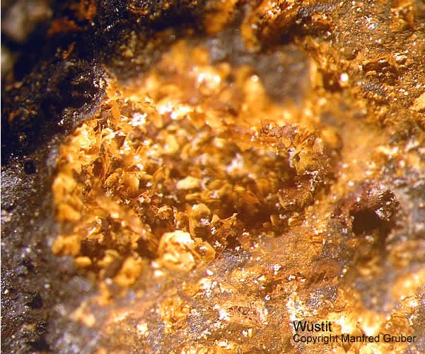 Sauerland Mineralien Caspari Wüstit