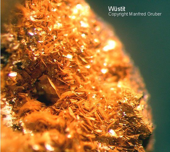 Sauerland Mineralien Caspari Wüstit