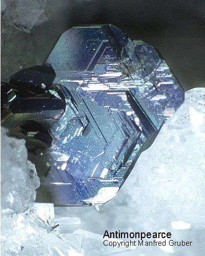 Grube Clara Antimonpearceit Pearceit-Tac