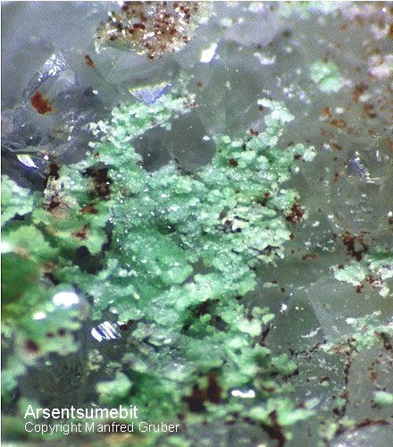 Schwarzwald Mineralien Grube Clara Arsentsumebit