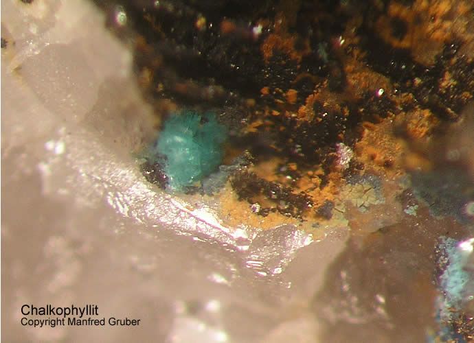 Grube Clara Schwarzwald Mineralien Chalkophyllit