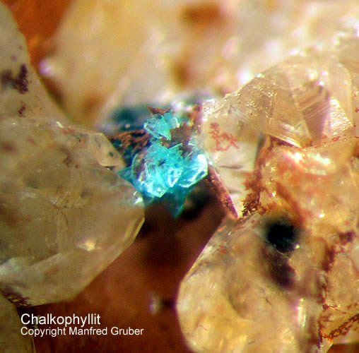 Grube Clara Schwarzwald Mineralien Chalkophyllit